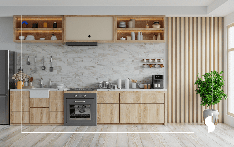 Las mejores 60 ideas de Gabinetes de madera para cocina  decoración de  unas, muebles de cocina, diseño muebles de cocina